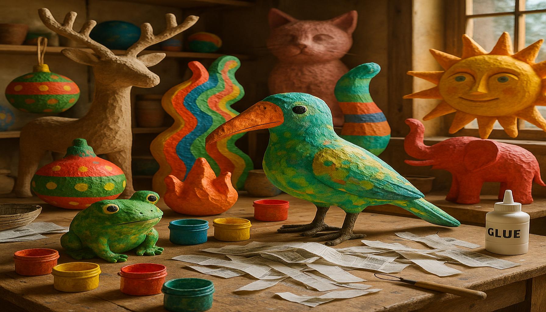 The Magic of Papier-Mâché: Building Custom Sculptures and Decorations