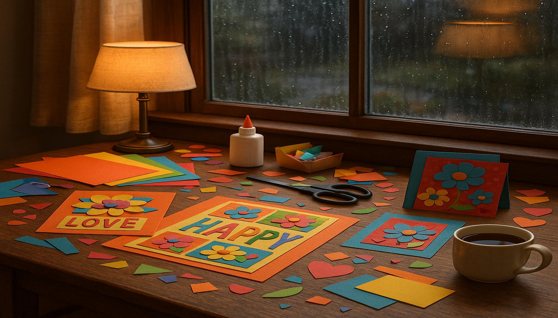 Transforming Rainy Days into Creativity: Crafting Projects for the Interior
