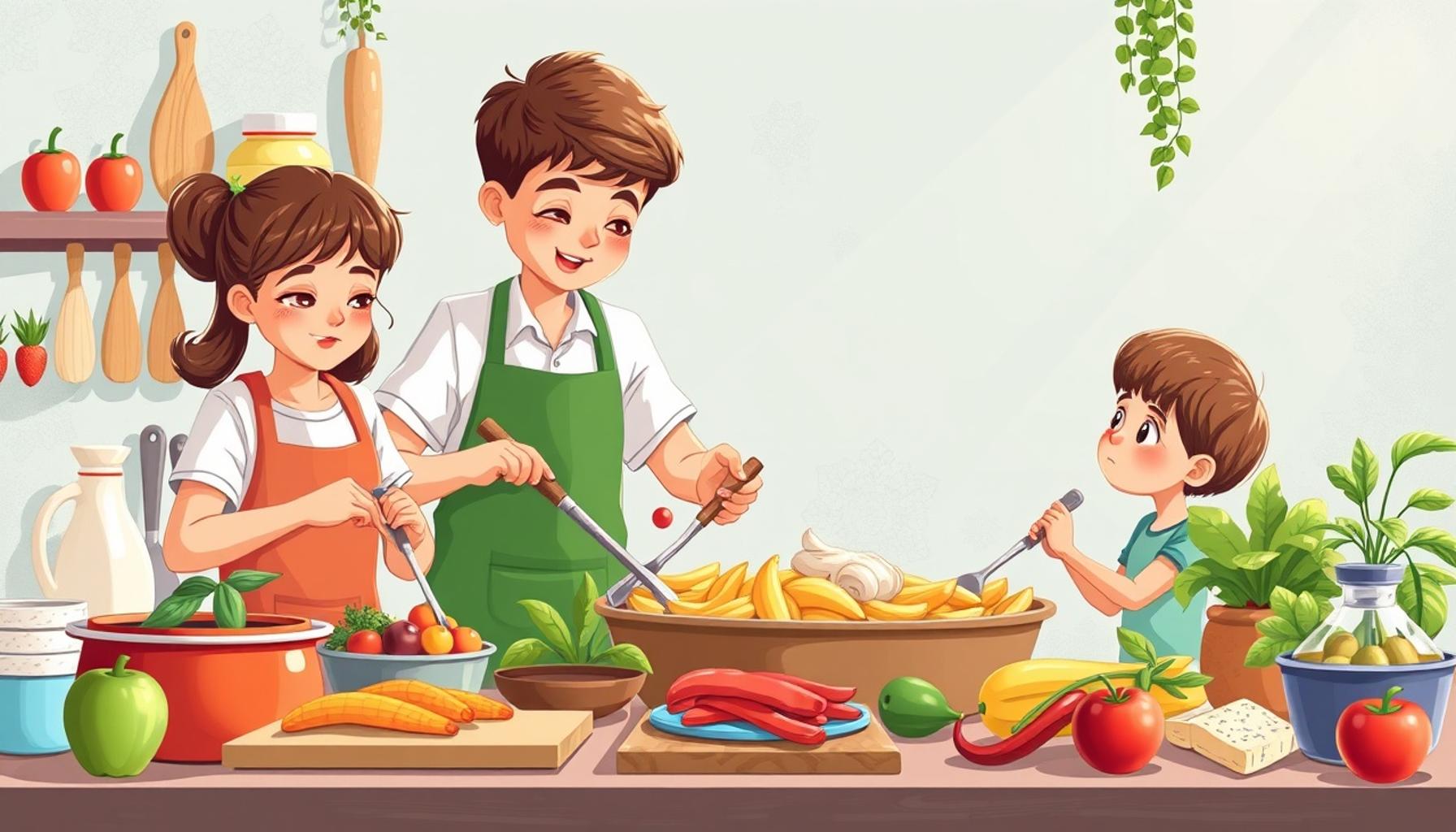Cooking with Children: Creative Experiences to Foster Interest in Cooking