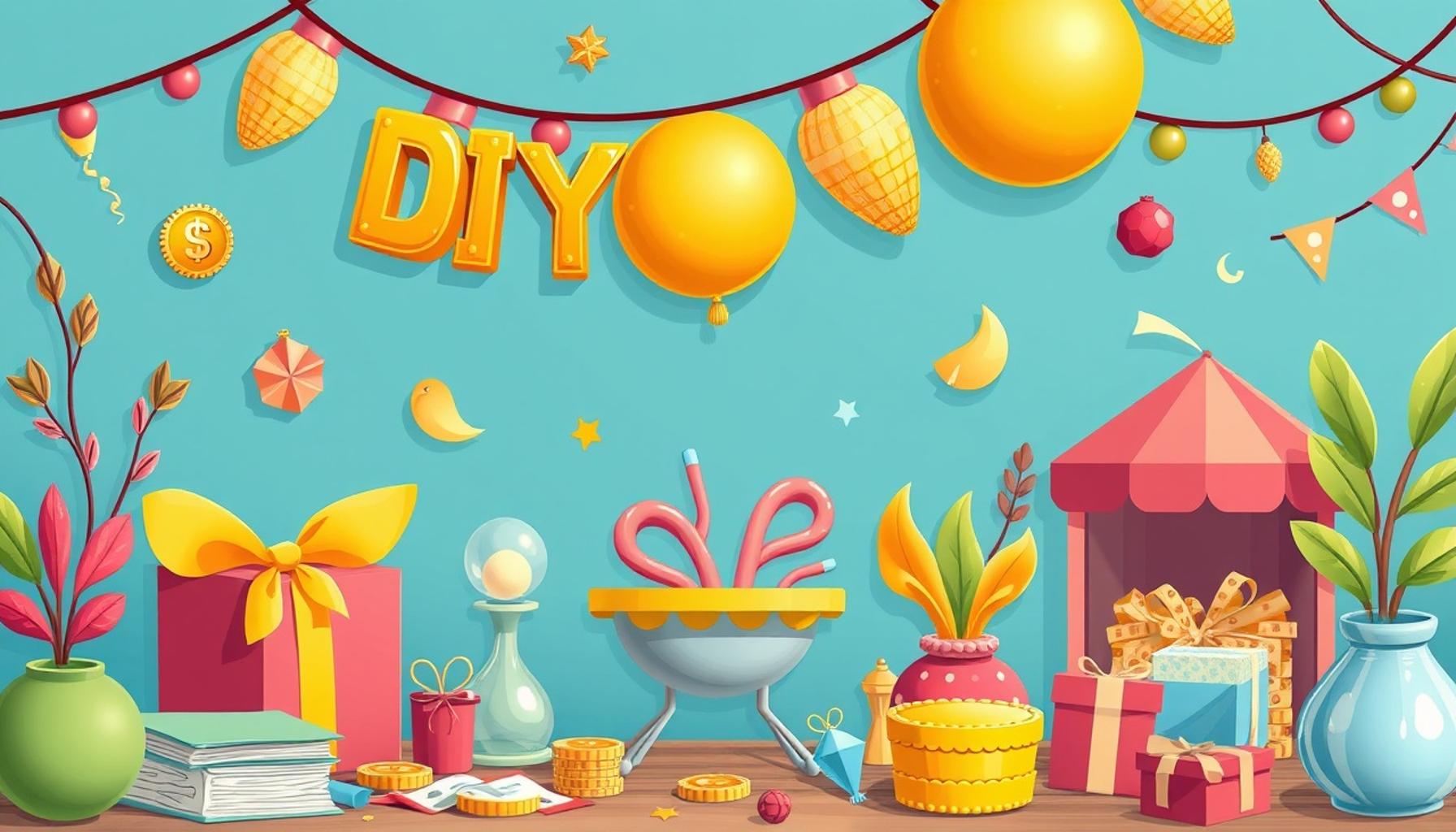DIY Crafts for Parties: How to Make Thematic and Unique Decorations