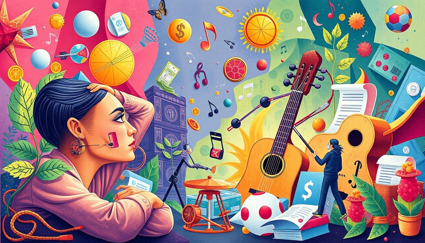 The Intersection of Music and Visual Art: Creating Multisensory Experiences